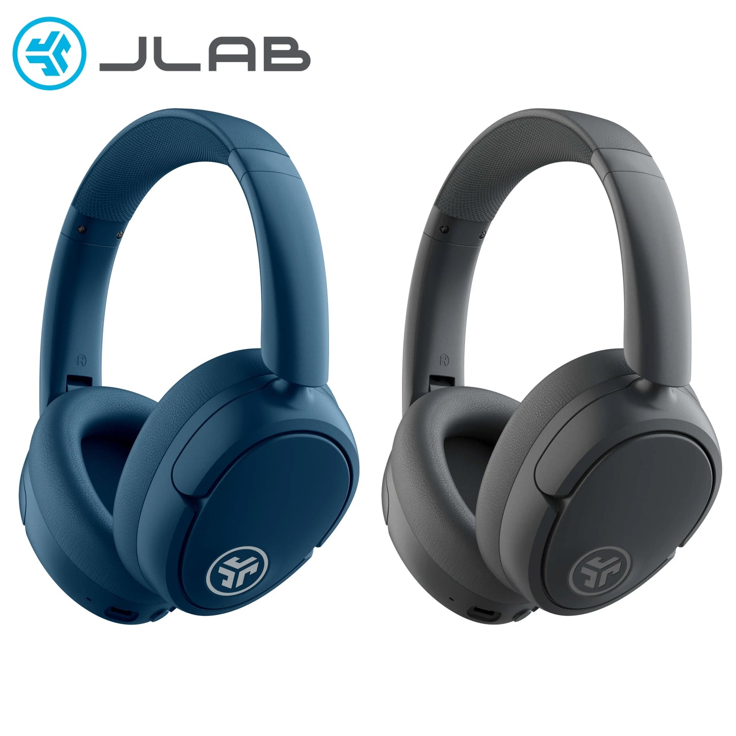 Jlab Jbuds Lux ANC Wireless Bluetooth Noise Cancelling Headphones with Mics, Adjustable Over-Ear Design, Custom EQ, Be Aware Safety Mode, Foldable, Wired Charging Cable, Compatible with Iphone/Android Devices (Tools and Gadgets, Mens Gifts)