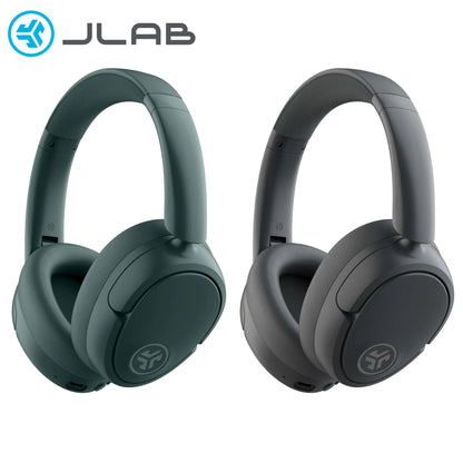 Jlab Jbuds Lux ANC Wireless Bluetooth Noise Cancelling Headphones with Mics, Adjustable Over-Ear Design, Custom EQ, Be Aware Safety Mode, Foldable, Wired Charging Cable, Compatible with Iphone/Android Devices (Tools and Gadgets, Mens Gifts)