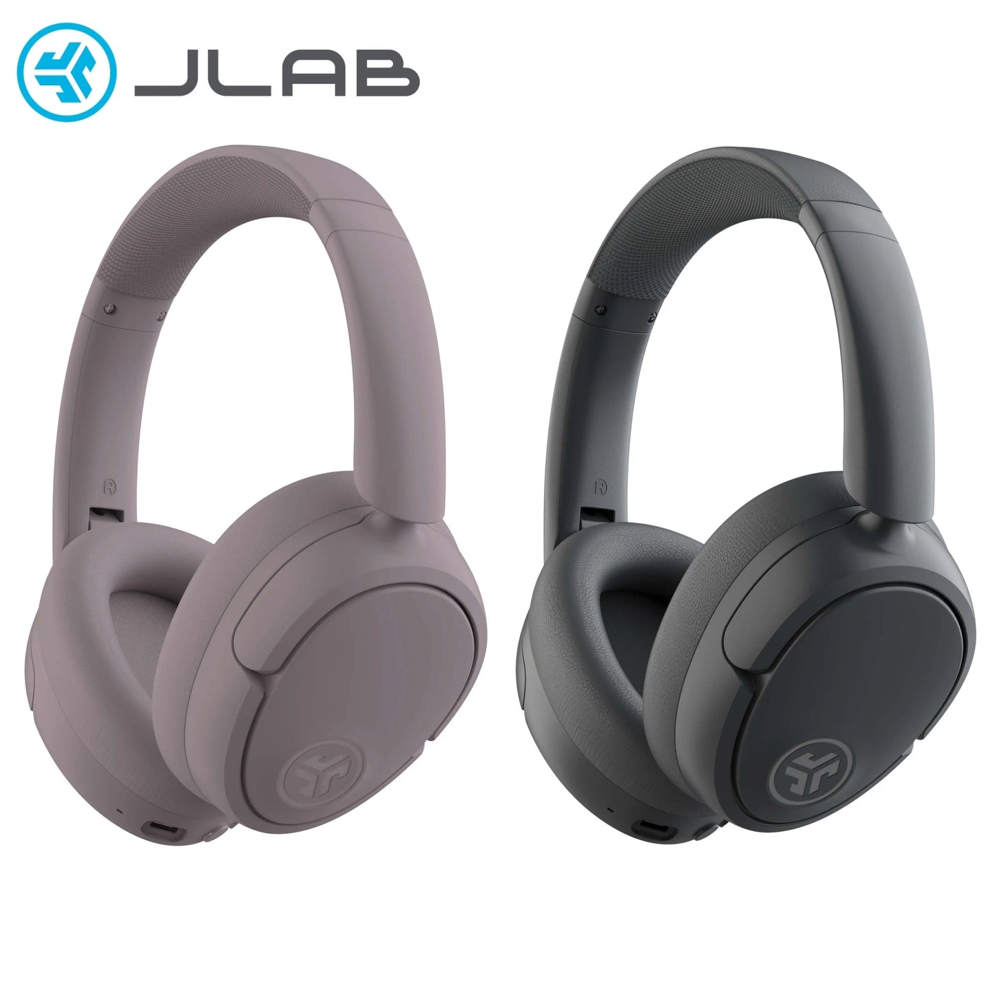 Jlab Jbuds Lux ANC Wireless Bluetooth Noise Cancelling Headphones with Mics, Adjustable Over-Ear Design, Custom EQ, Be Aware Safety Mode, Foldable, Wired Charging Cable, Compatible with Iphone/Android Devices (Tools and Gadgets, Mens Gifts)