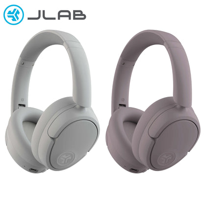 Jlab Jbuds Lux ANC Wireless Bluetooth Noise Cancelling Headphones with Mics, Adjustable Over-Ear Design, Custom EQ, Be Aware Safety Mode, Foldable, Wired Charging Cable, Compatible with Iphone/Android Devices (Tools and Gadgets, Mens Gifts)